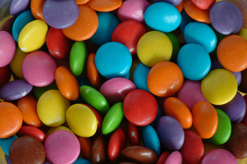 Schokoperlen farbig Süßigkeit