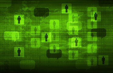 Obraz premium Location Based Services