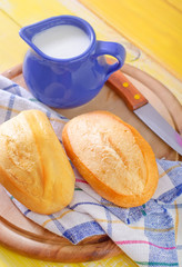 milk and bread