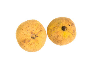 Santol on white background