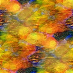 Photo sur Plexiglas Mélange de couleurs lumière du soleil bleu, texture grunge jaune, arrière-plan transparent aquarelle