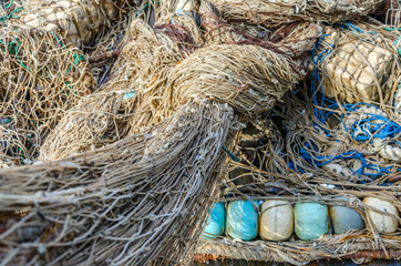 Old fishing nets