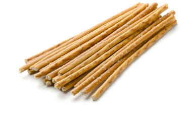 Salty baked breadsticks