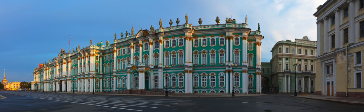  Panorama of  Winter Palace