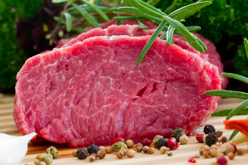 Beef, steak meat - babecue, grill