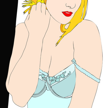 recommend clip art: Seducente lingerie