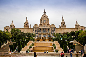 Fototapeta premium National Museum of Catalunya Art (MNAC)