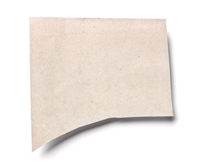 Fototapeta premium news paper page ripped message background