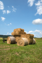 Strohballen - Traktor