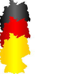 Background German flag
