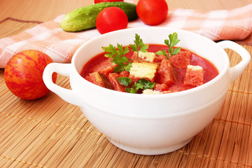 healthy tomato soup