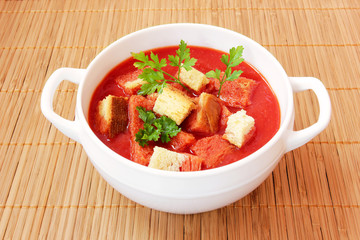 vegetarian tomato soup