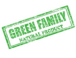 Green Family-stamp