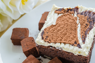 Brownie cake