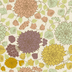 Seamless floral pattern © Rouz