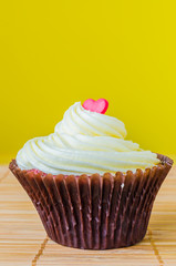 Vanilla cupcake