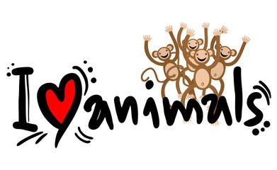 I love animals