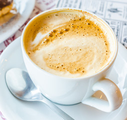 Hot latte