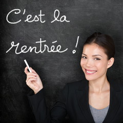Cest la Rentree Scolaire - French back to school