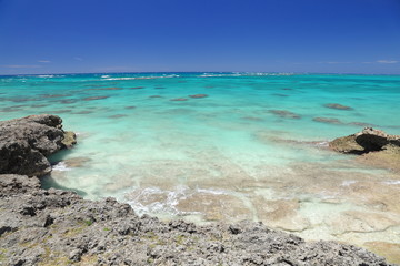来間島のビーチ