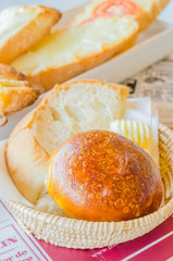 Bread in the basket