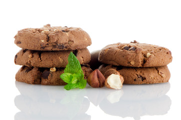 Fototapeta premium Homemade chocolate cookies