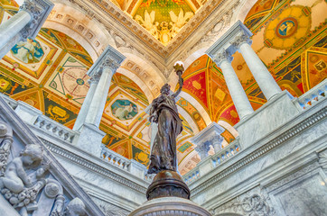 Library of Congress Main Hall Washington DC