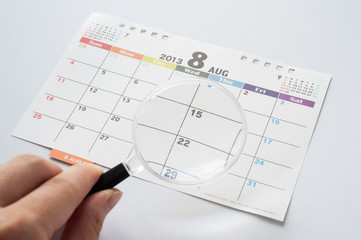 8月の予定