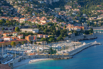 Fototapeta premium Villefranche sur Mer in the South of France