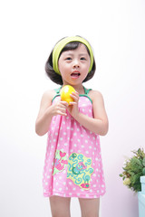 Child model photographing