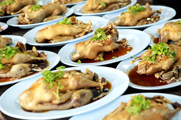 Pot-stewed duck