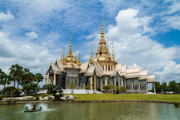Thai temple in Korat province.