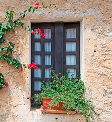 Fototapeta na wymiar Sardinian window