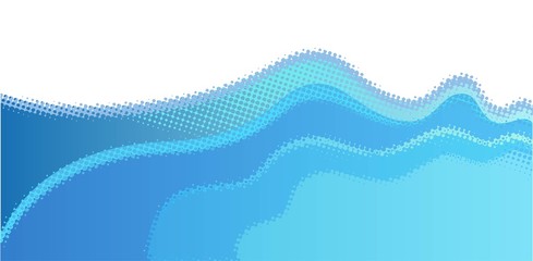 Halftone wave