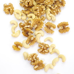 Walnut and Cashew nuts