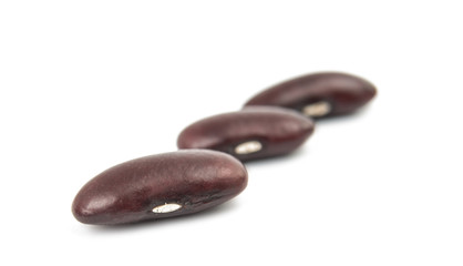 A small handful of red beans - Kidney.
