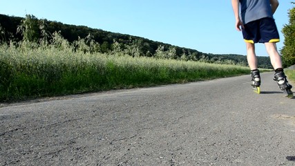 Inlineskating Rear