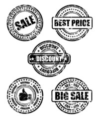 sale business stamp set