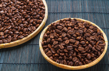  coffee bean in basket