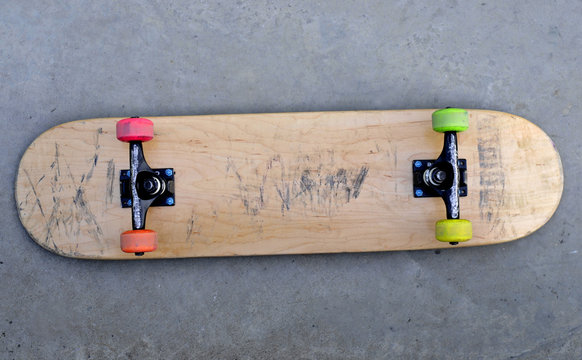 blank skateboard
