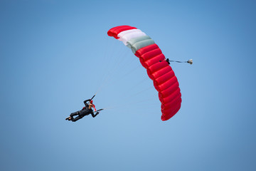 parachutist
