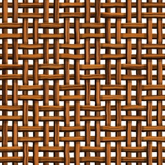 Wood weave. Seamless texture.