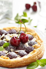 Cherry and Almond Tart