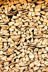 Holzstapel / Wooden Background