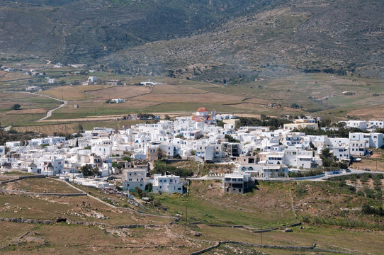 Panoramic view of Marpissa (Greece)