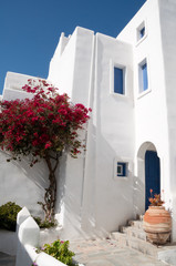 Typical architecture in Paros island (Greece)