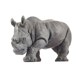 Obraz premium Rhinoceros rhino sculpture