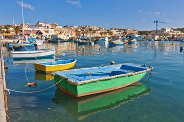 Fototapeta na wymiar Malta - Marsaxlockk