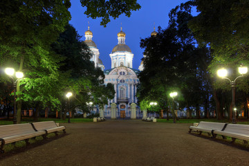 Saint Nicholas Cathedral, Saint Petersburg, Russia