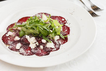 beef carpaccio